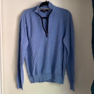 Jones New York Mens Half Zip Sweater Size M